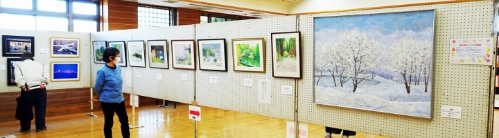 大ホール展示