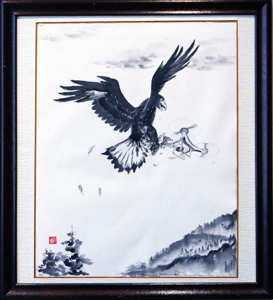 「獲物じゃないよ!」 植木克彦