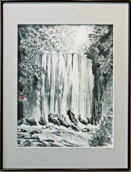 「不動滝」 近内文子 「不動滝」 近内文子